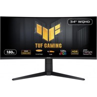 ASUS Gaming monitor VG34VQL3A, 34", IPS, UWQHD, 180 Hz, 2×HDMI, 2×DP, Hub, zakrivljeni